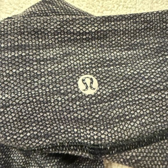 Lululemon Wunder Under Pant Leggings Coco Pique Black White Grey - Picture 12 of 14